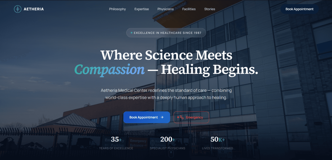 Hospital Website Platform gallery image 1